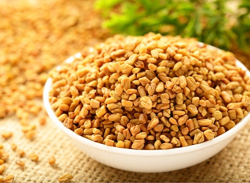 What is the effect of Fenugreek on Cholesterol levels?